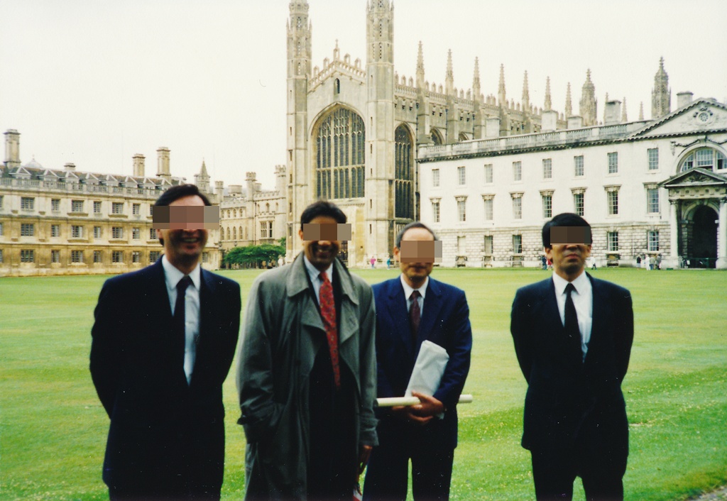 海外10  1994年4月 Cambridge, London