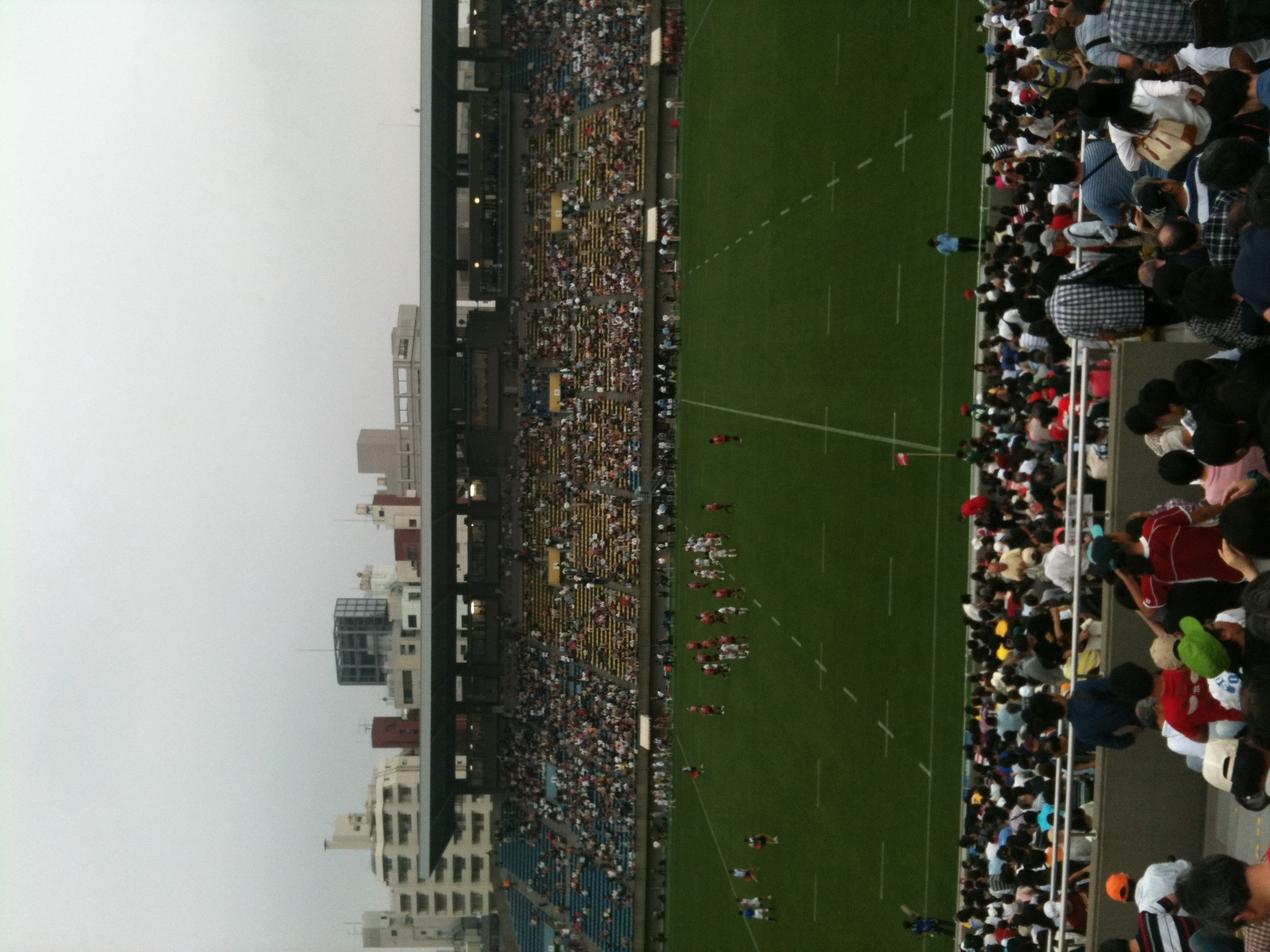 ラグビー観戦