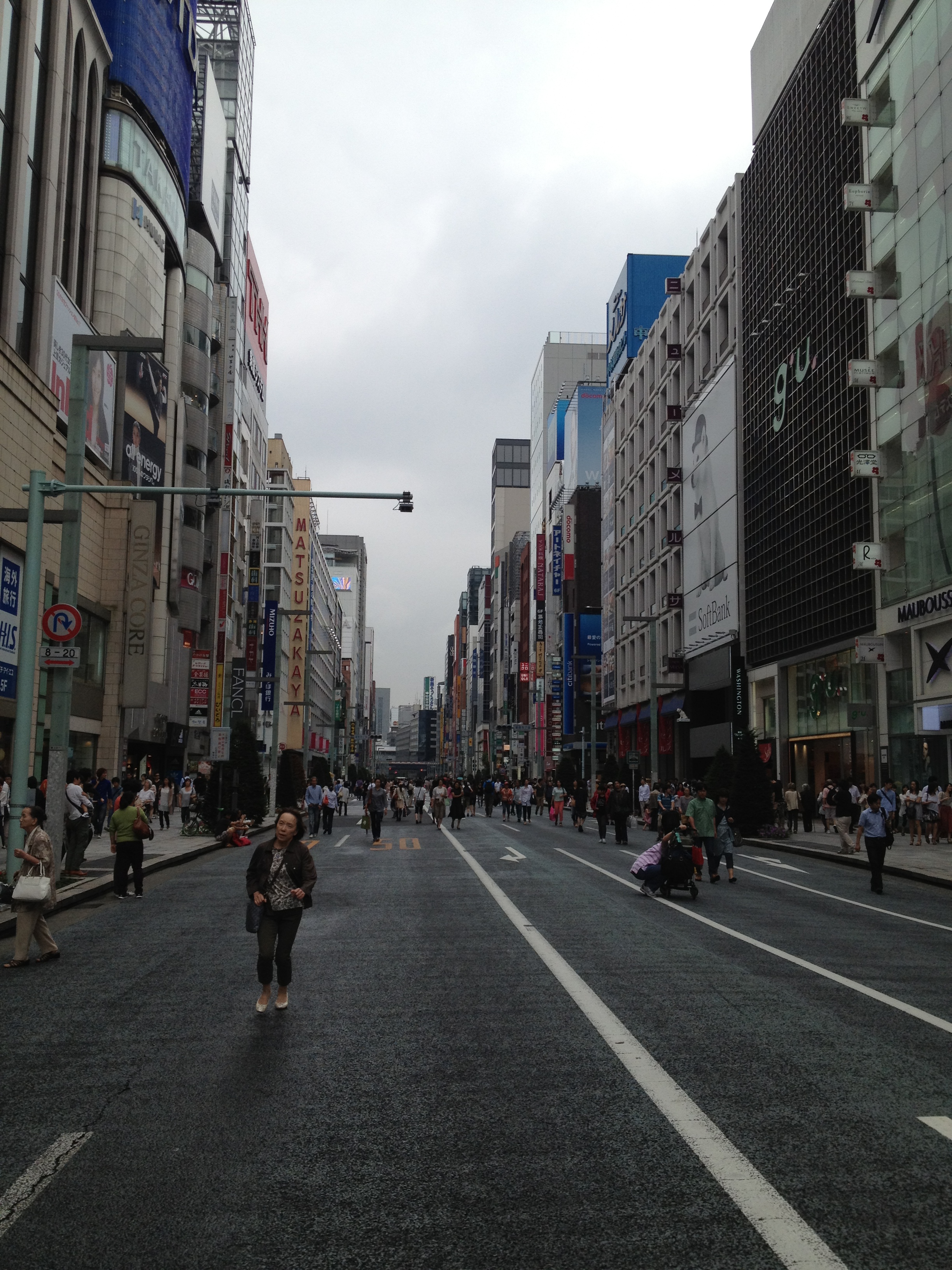 銀座でデート