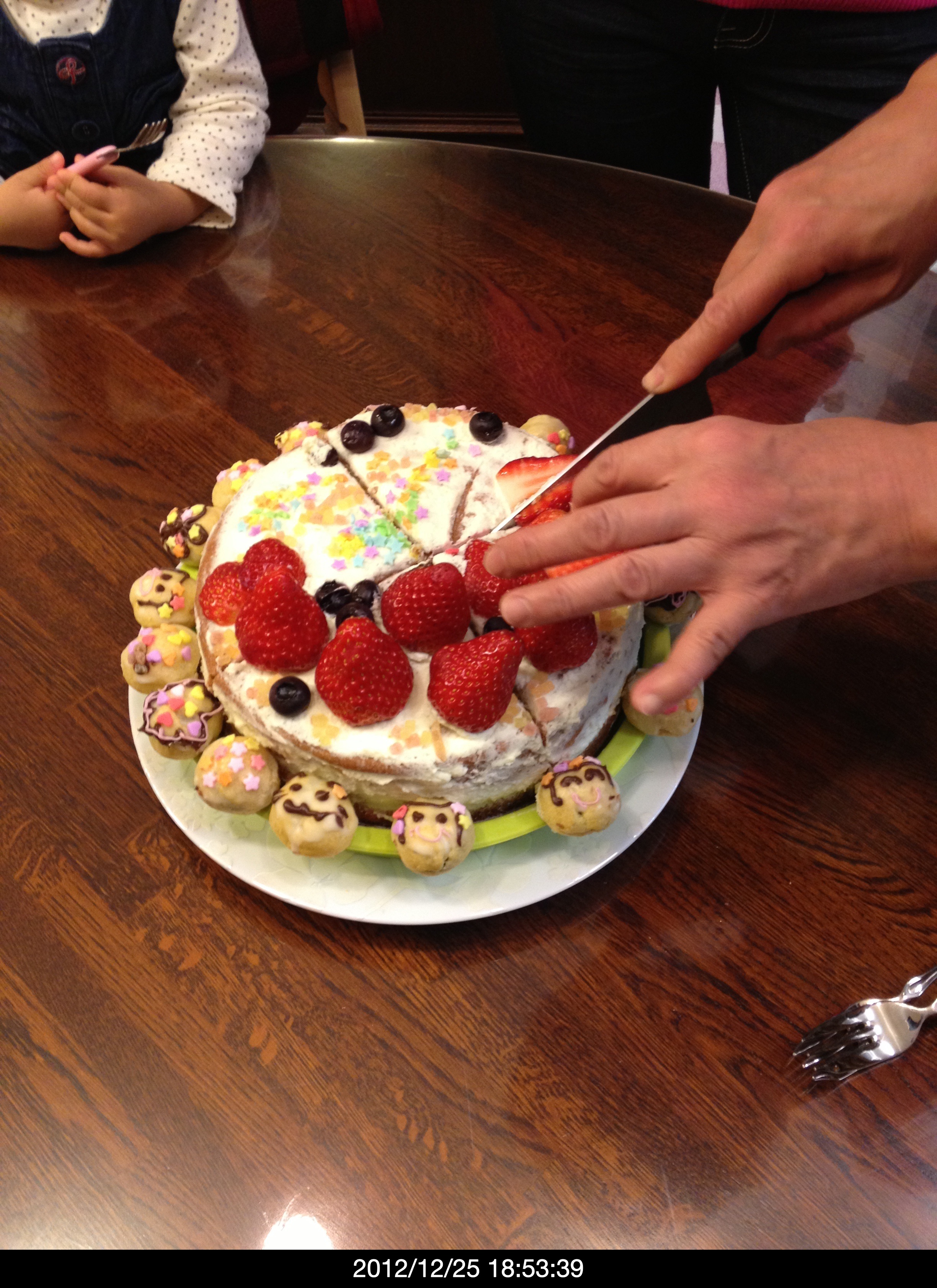 クリスマスケーキ：Home made