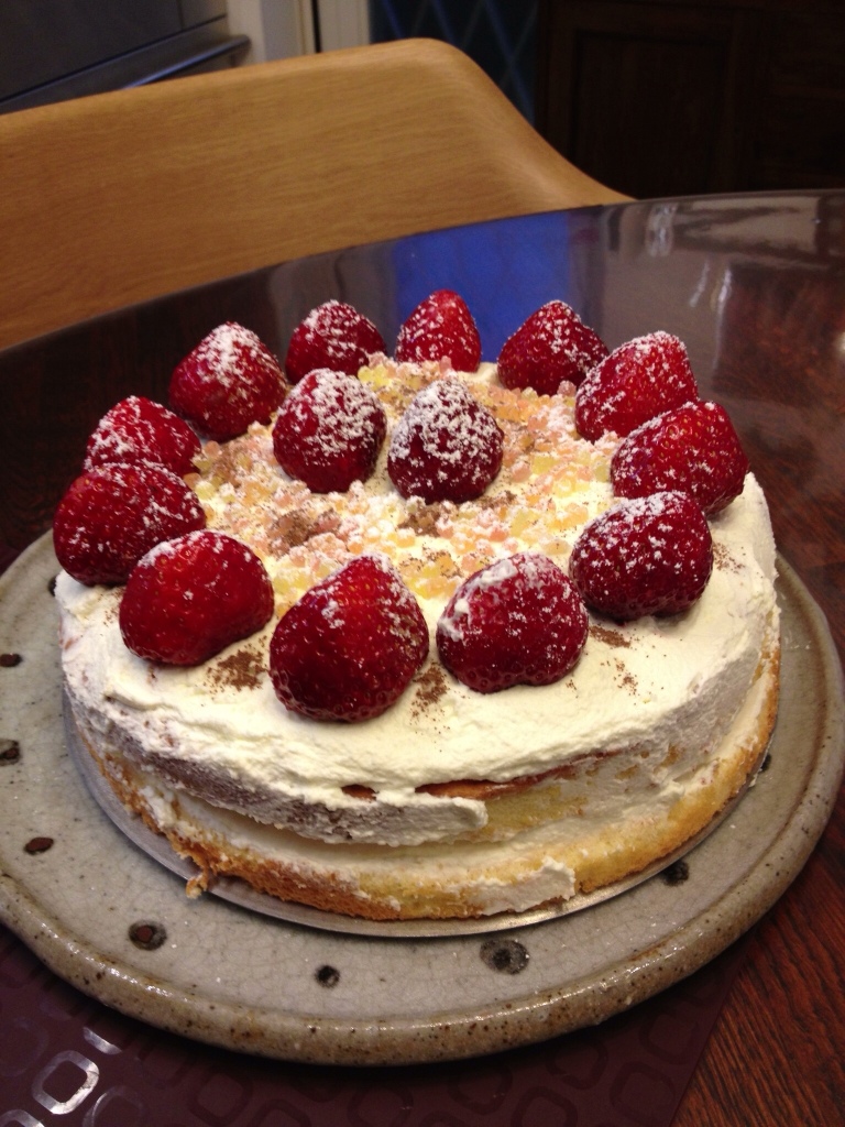 ケーキ漬け
