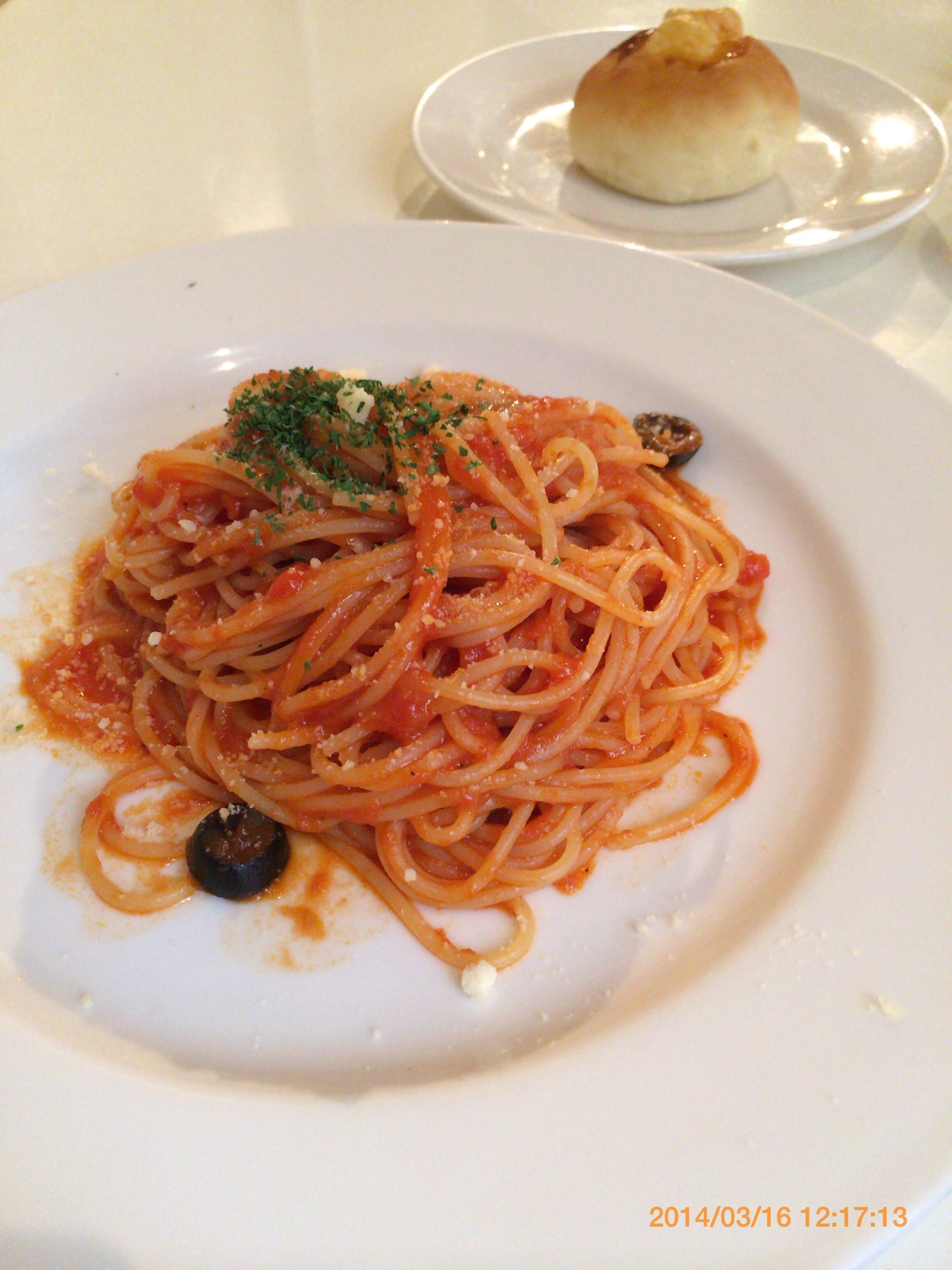 二子玉川のBleue Blancheで昼メシ