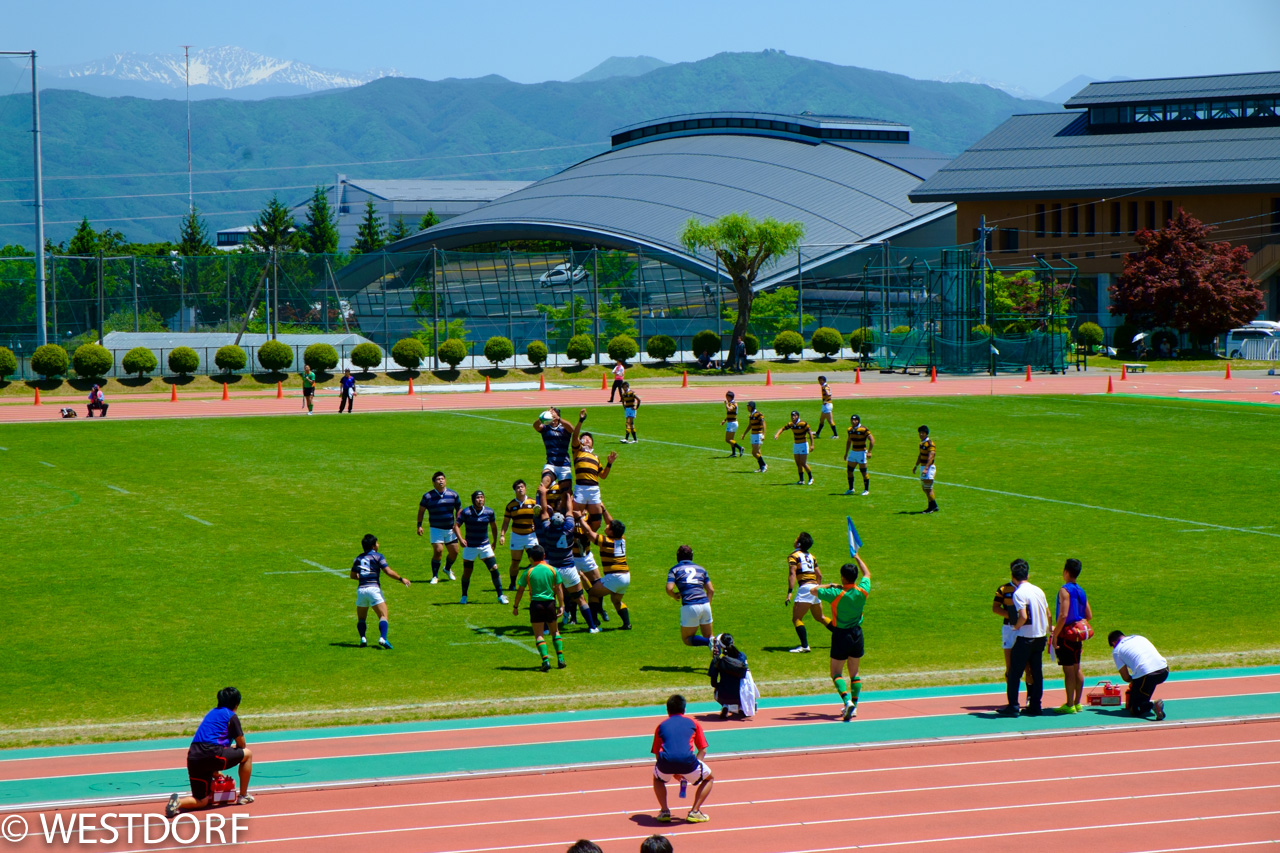 10時間かけて2時間のラグビー観戦