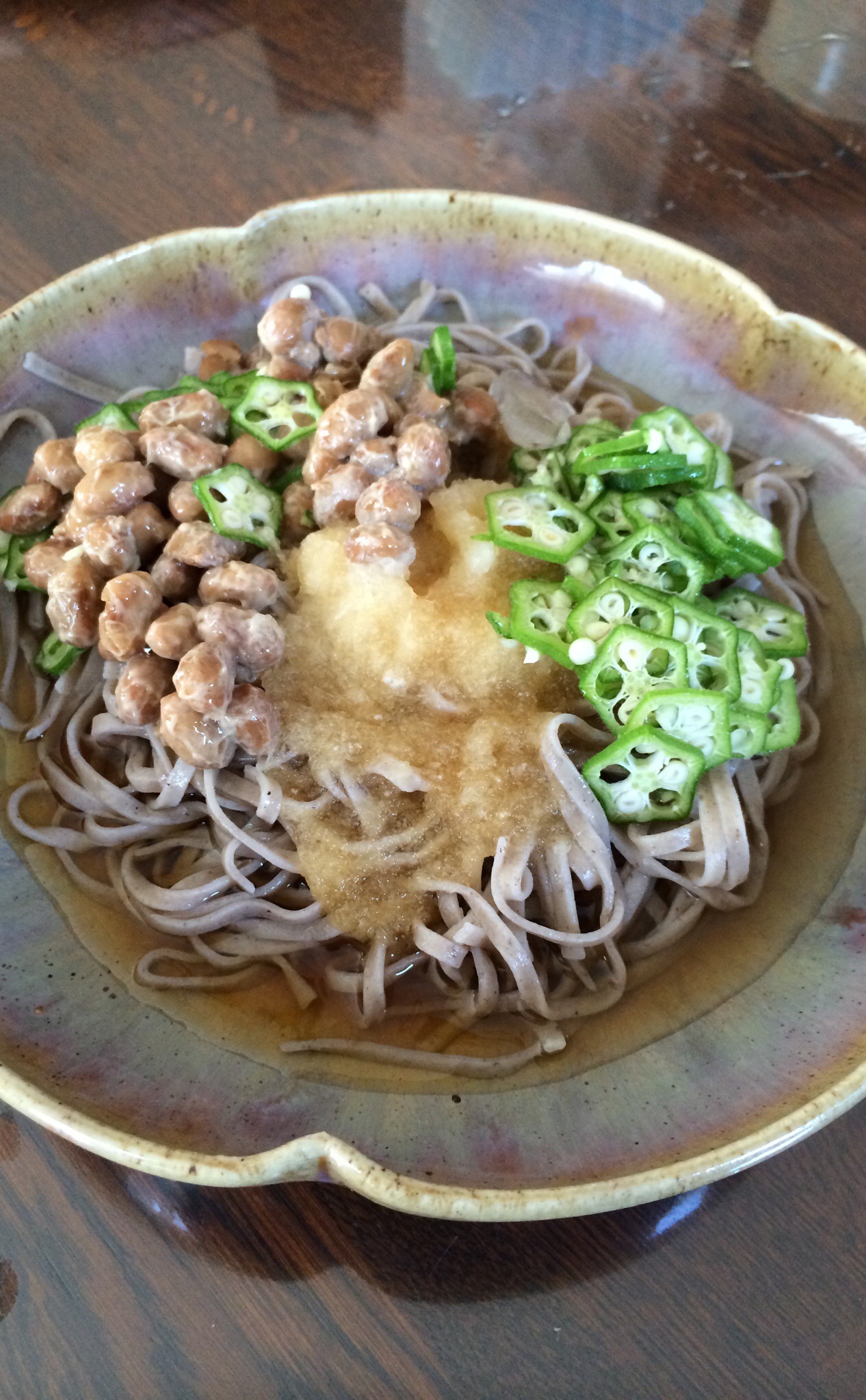納豆オクラおろし