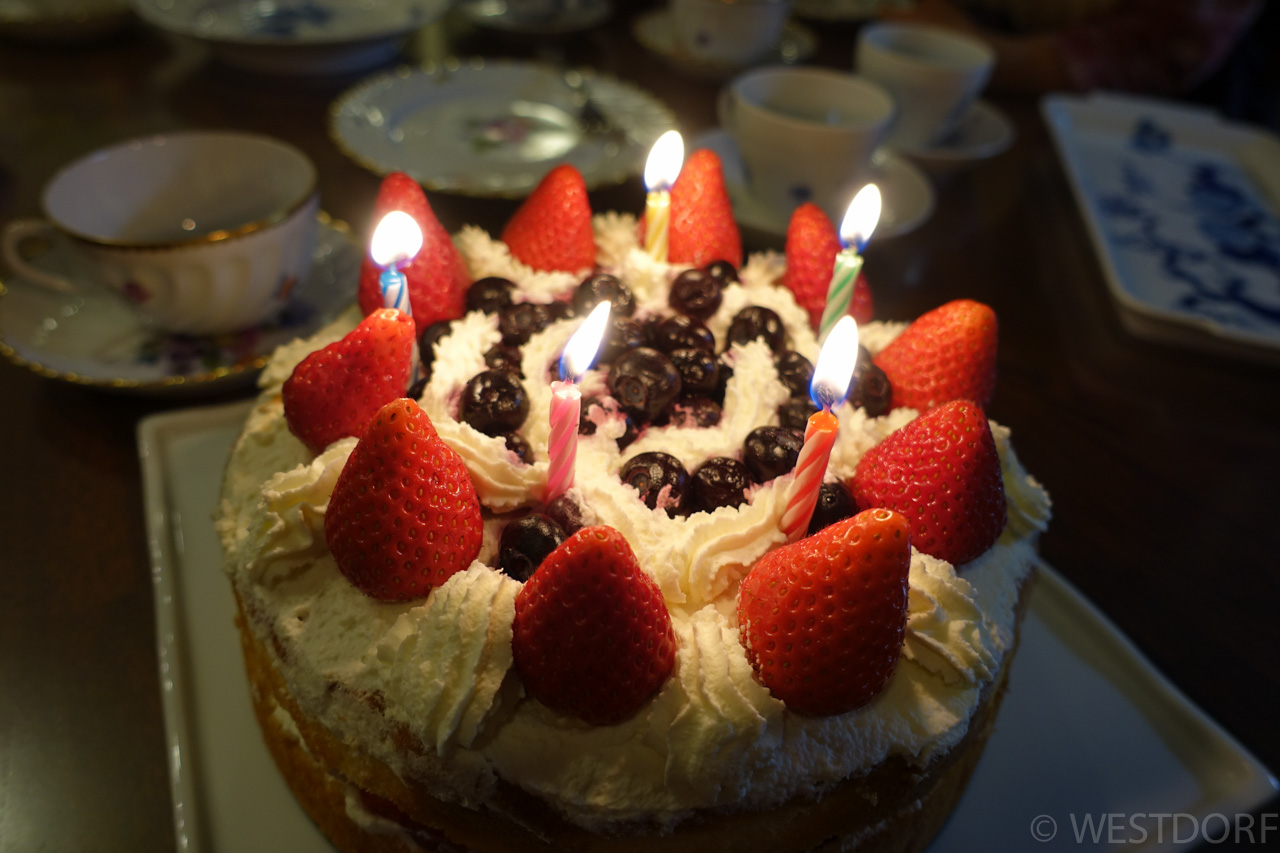 誰かさんの誕生祝い