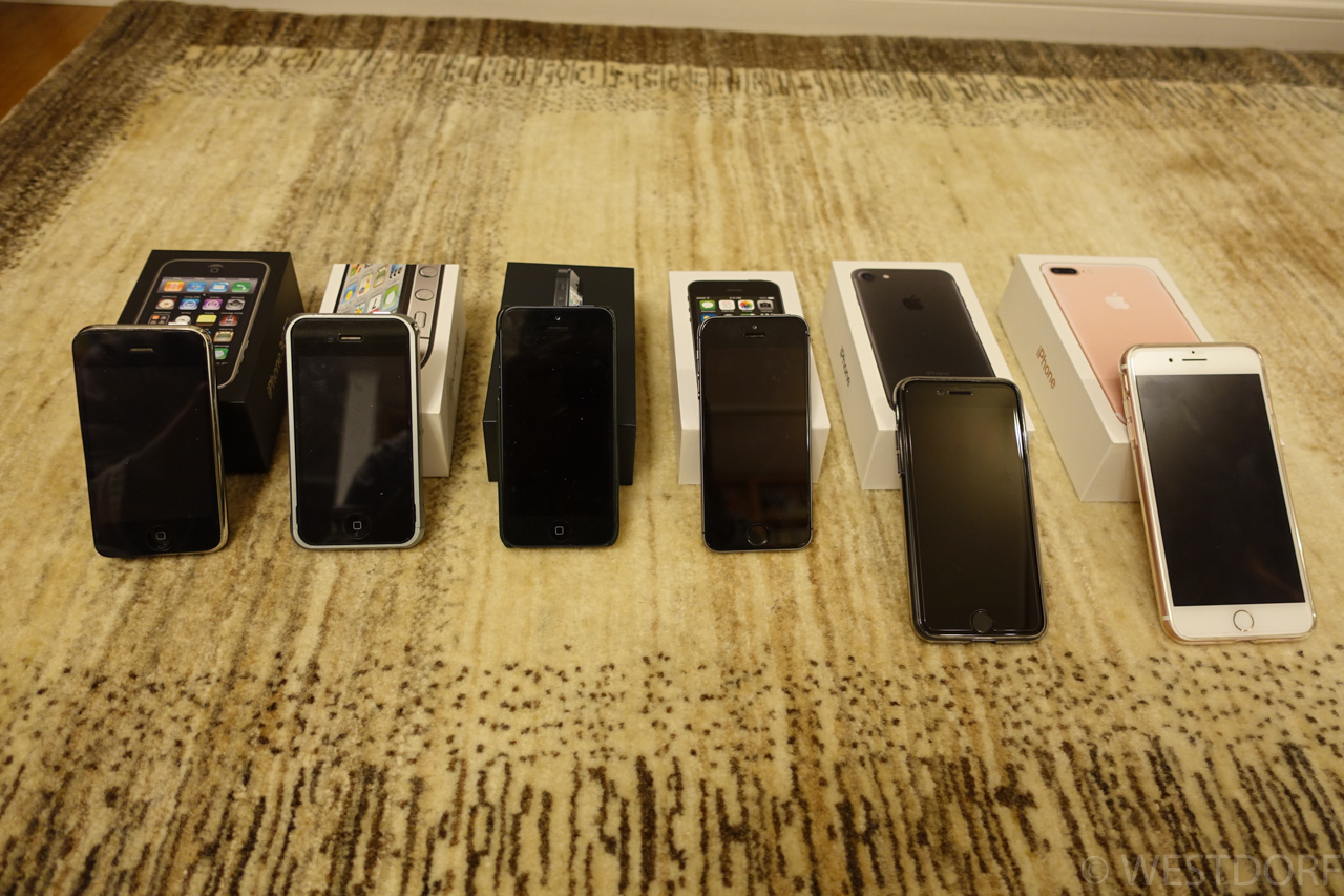 iPhone変えた(5S→7  5→7Plus  UQMobile→iijmio)