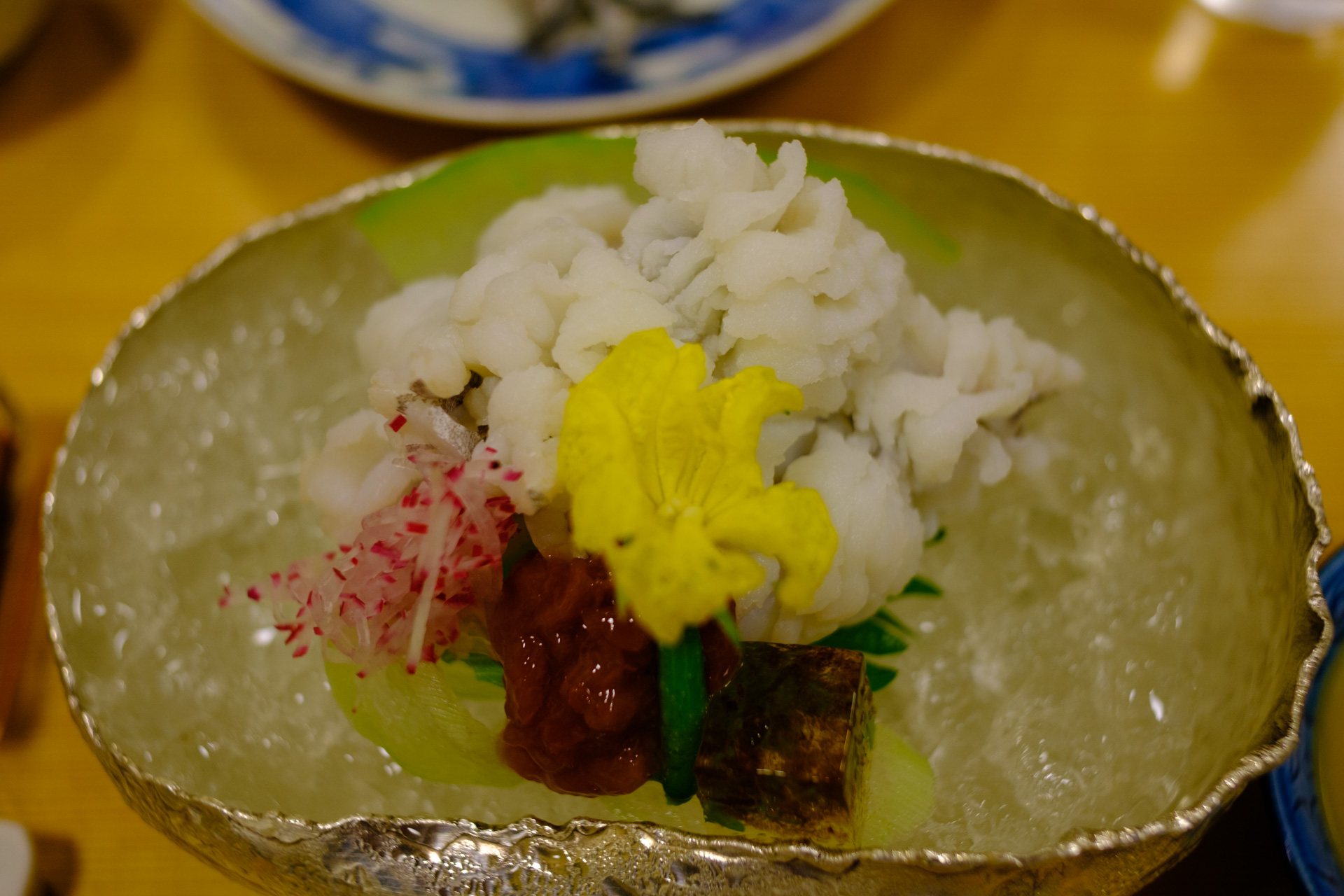 高輪で鱧