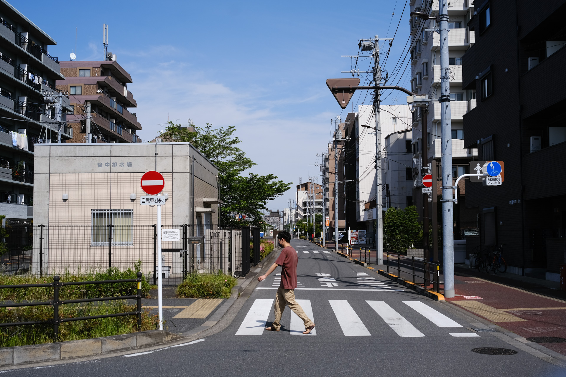 足立區の北東を散歩