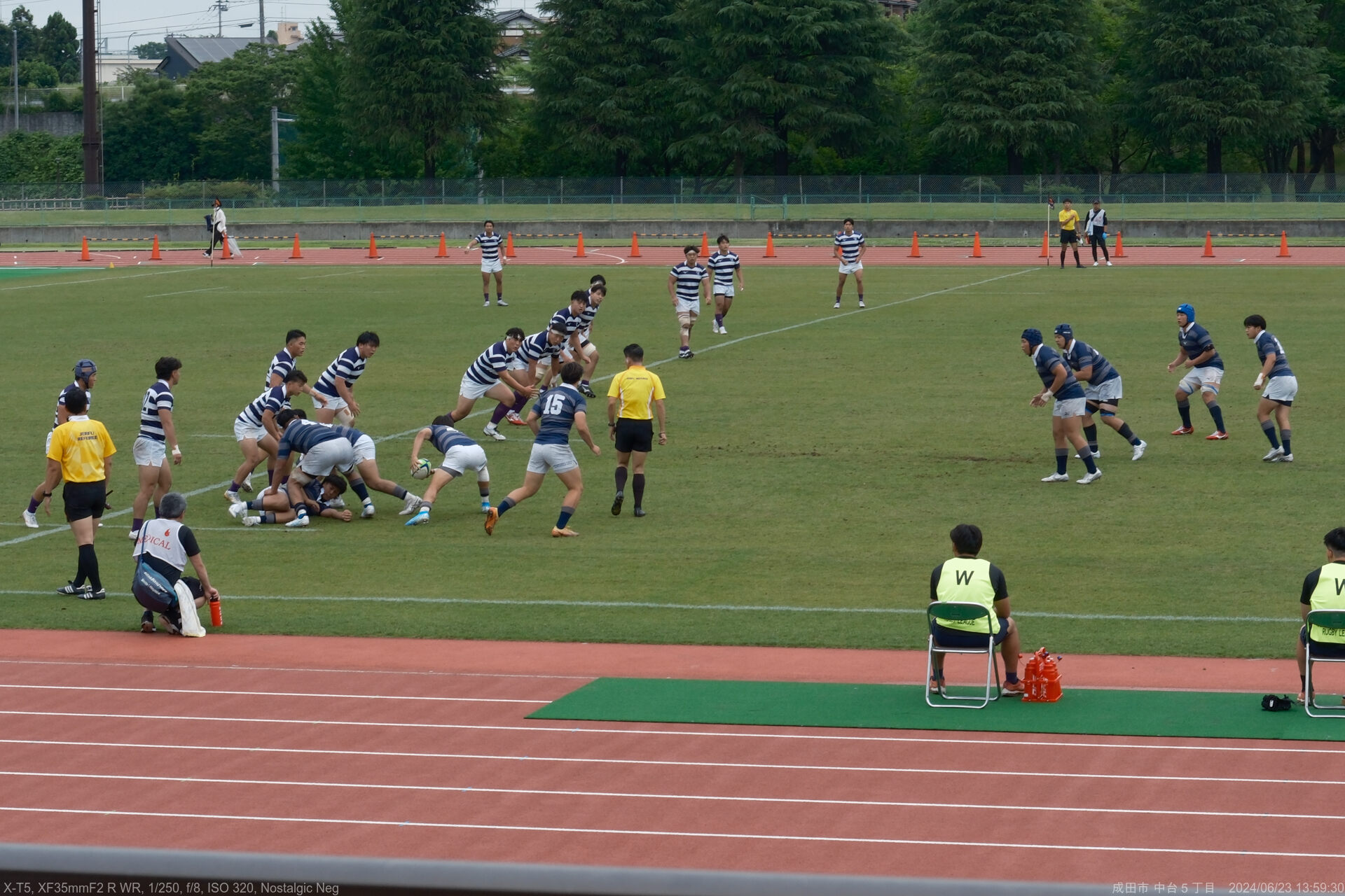 往復5時間かけて成田までラグビー見に行った